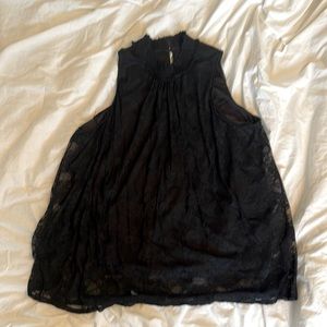 Lace Black Top